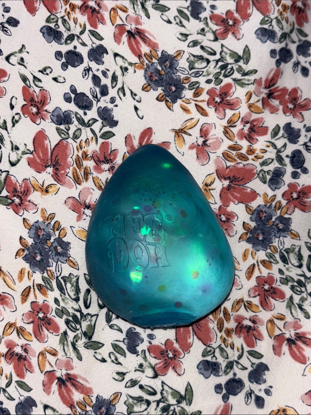 Teal Iridescent Needoh Gumdrop